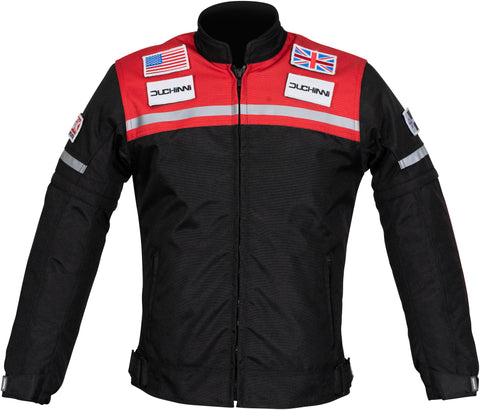 DUCHINNI GRID Waterproof Child CE AA certified Motorcycle Jacket
