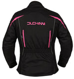 DUCHINNI VERONA 4 Season Vented Womens Motorcycle Jacket with Side Stretch Panels and Waterproof/Thermal Liners