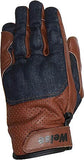 WEISE Fury Leather and Denim Summer Gloves