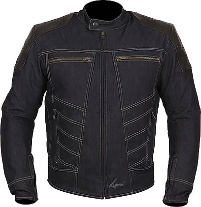 WEISE Fury Denim and Leather Jacket