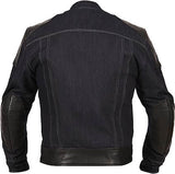 WEISE Fury Denim and Leather Jacket