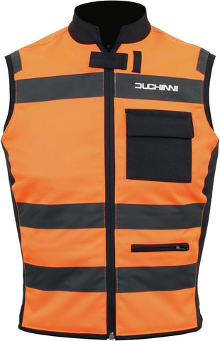 DUCHINNI FLARE Gilet Child/Youth/Kids Reversible Neon Vest