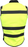 DUCHINNI FLARE Gilet Child/Youth/Kids Reversible Neon Vest