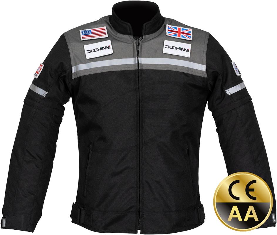 DUCHINNI GRID Waterproof Child CE AA certified Motorcycle Jacket