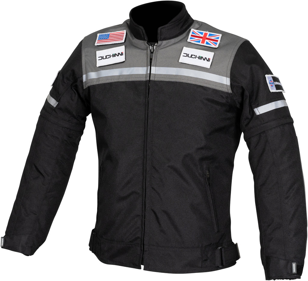 DUCHINNI GRID Waterproof Child CE AA certified Motorcycle Jacket