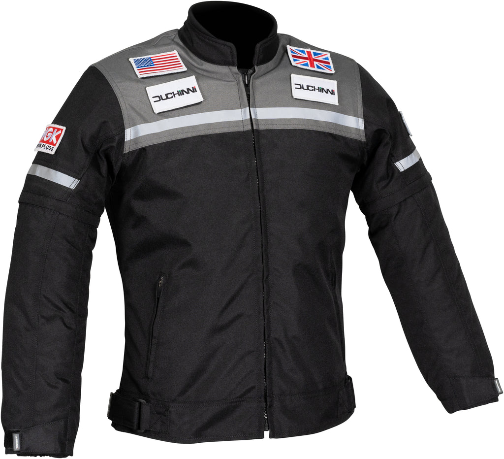 DUCHINNI GRID Waterproof Child CE AA certified Motorcycle Jacket