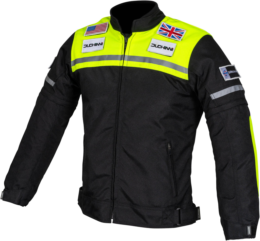 DUCHINNI GRID Waterproof Child CE AA certified Motorcycle Jacket
