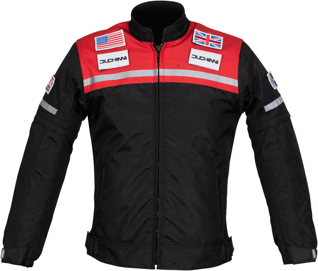 DUCHINNI GRID Waterproof Child CE AA certified Motorcycle Jacket