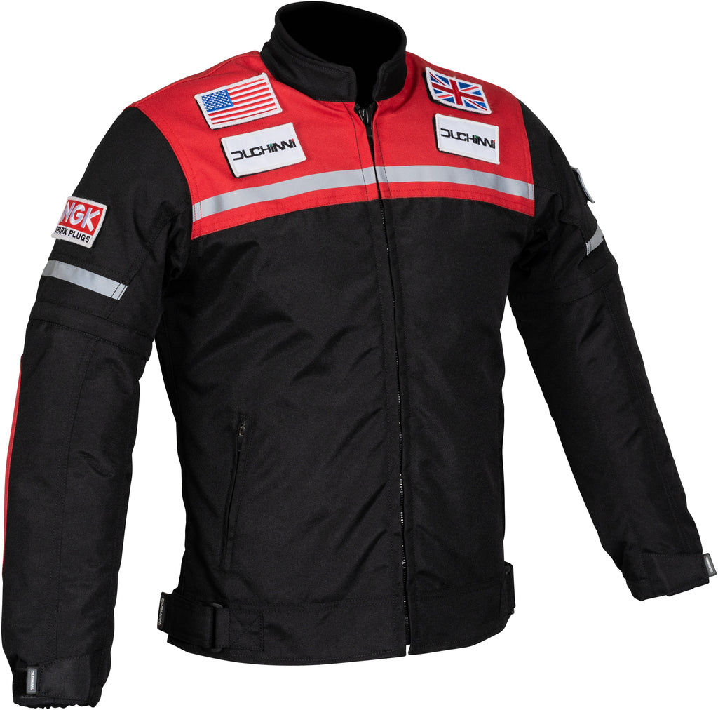 DUCHINNI GRID Waterproof Child CE AA certified Motorcycle Jacket