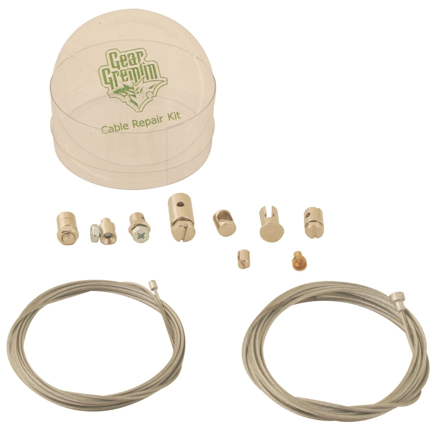 Gear Gremlin GG150 Silver Universal Cable Repair Kit - Fits Most Vehicles