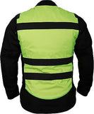 WEISE Flare Neon Yellow and Orange Reflective High Visibility Reversible Vest