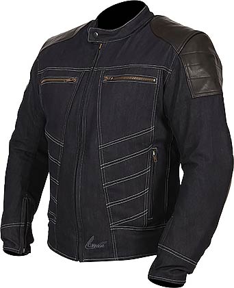 WEISE Fury Denim and Leather Jacket