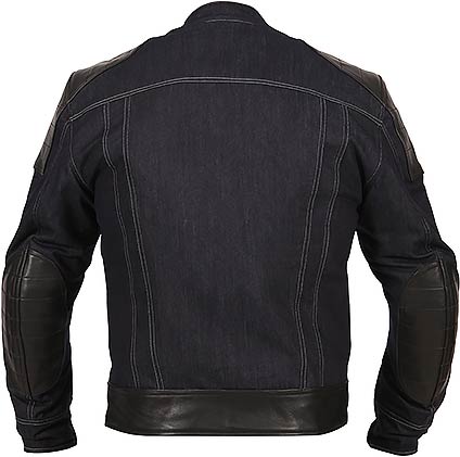 WEISE Fury Denim and Leather Jacket